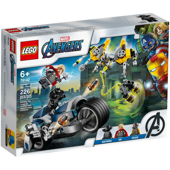 LEGO SUPER HEROES Avengers Speeder Bike Attack 2020